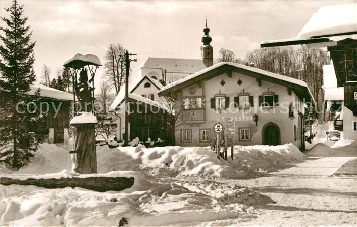Ruhpolding Bayern Teilansicht