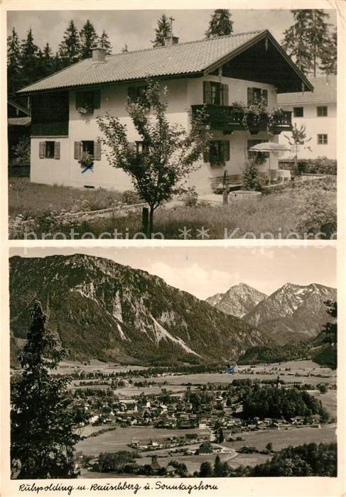 Ruhpolding Bayern Rauschberg Sonntagshorn