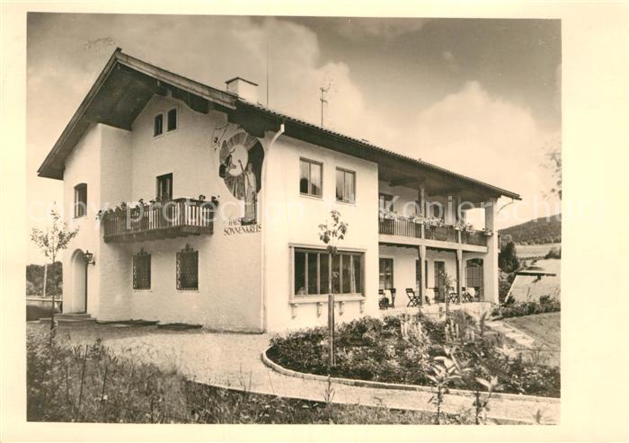 Ruhpolding Bayern Haus Sonnenkreis