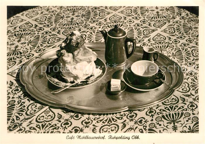 Ruhpolding Bayern Cafe Muehlbauerhof