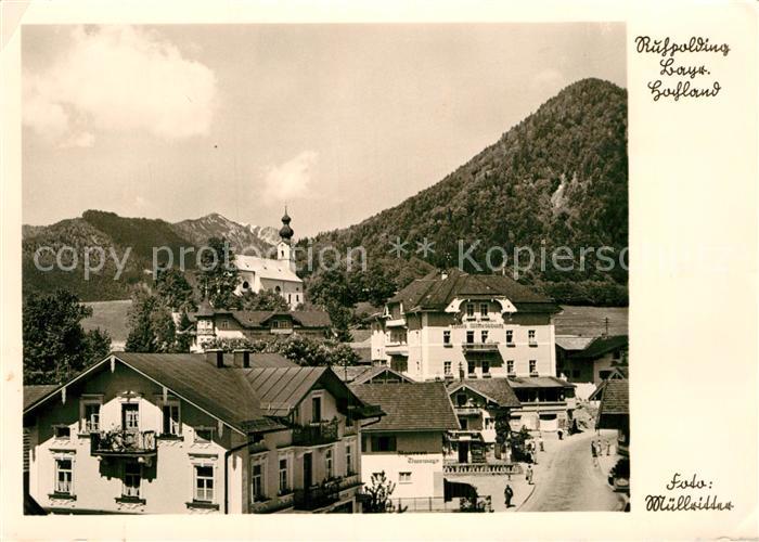 Ruhpolding Bayern Teilansicht