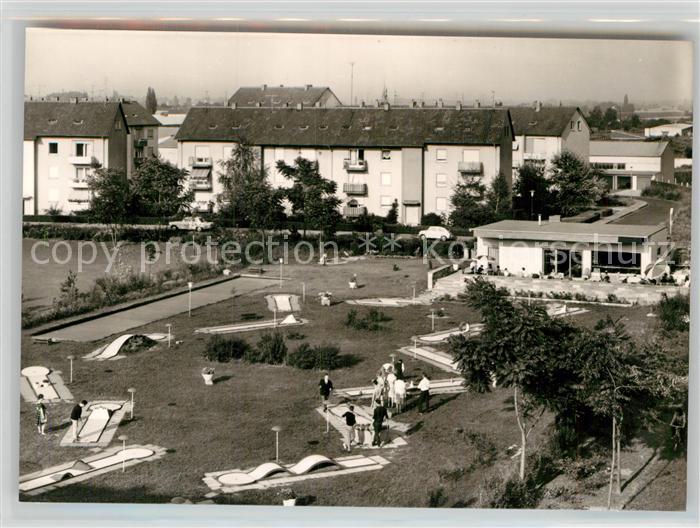 Landau Pfalz Minigolf Platz mit Golfstube