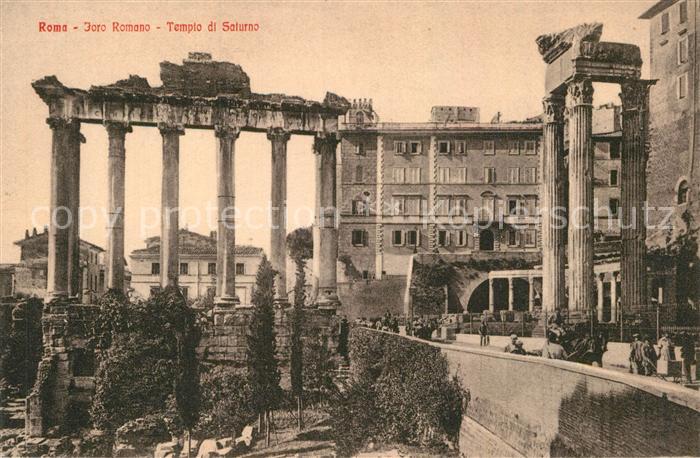 Roma Rom Foro Romano Tempio di Saturno