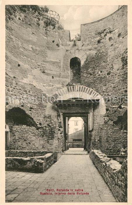 Split Spalato Interno Rotonda