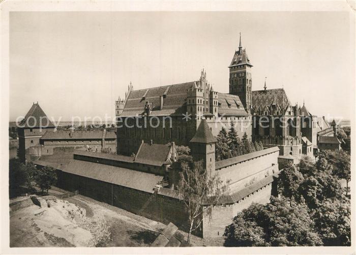 Marienburg Westpreussen Schloss des deutschen Ritterordens
