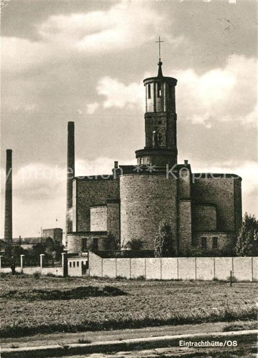 Oberschlesien Joseph Kirche Schornsteine Deutschland Grube