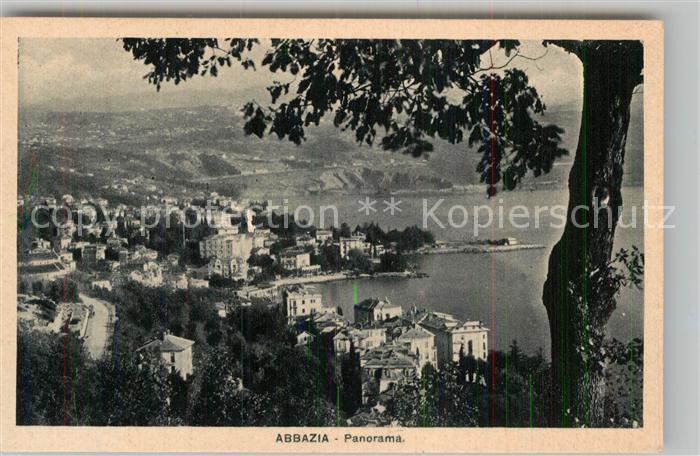 Opatija Abbazia Panorama