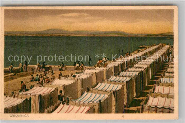 Crikvenica Kroatien Strand