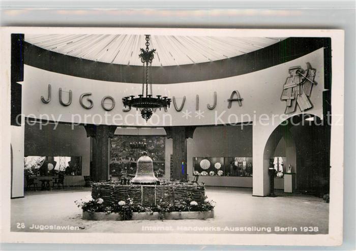 Jugoslavenski Handwerksausstellung Berlin