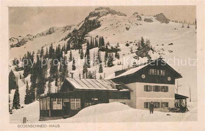 Bodenschneid Unterkunftshaus