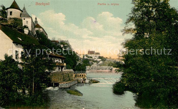 Bechyne Ortsmotiv