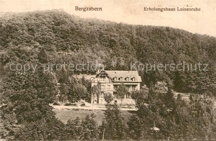 Bad Bergzabern Erholungshaus Luisenruhe