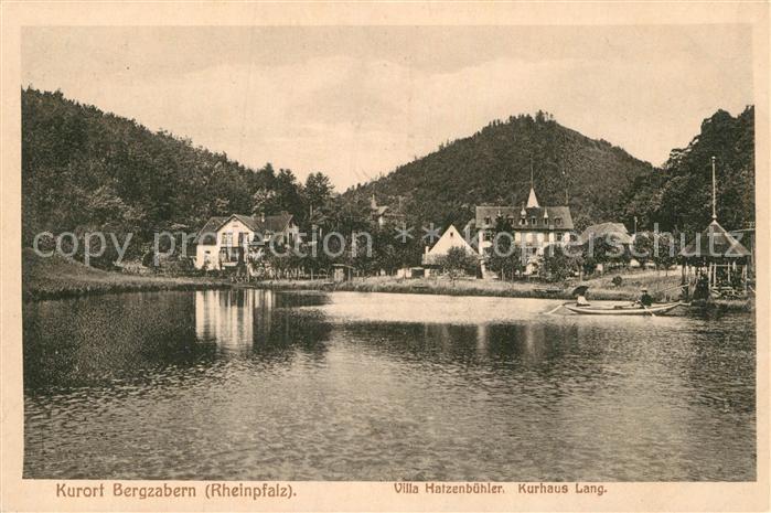 Bad Bergzabern Villa Hatzenbuehler Kurhaus Lang