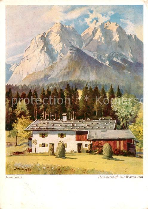 Hammersbach Grainau mit Waxenstein