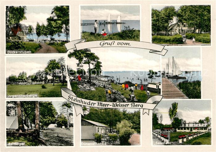 Steinhuder Meer Dueckerstuben Jugendherberge Strand Zeltlager Duenenschenke Sees