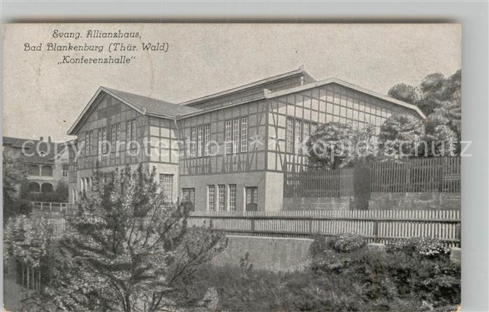 Bad Blankenburg Ev Allianzhaus Konferenzhalle