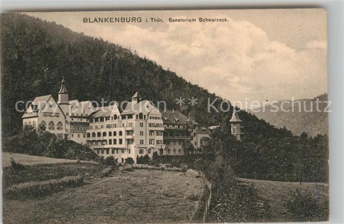 Bad Blankenburg Sanatorium Schwarzeck