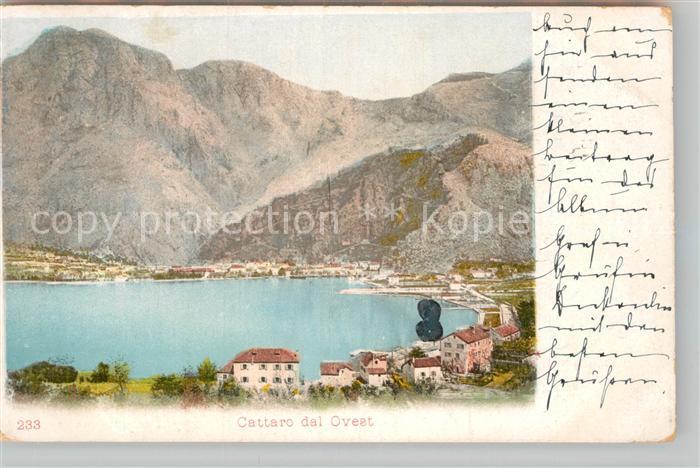 Cattaro Kotor Panorama