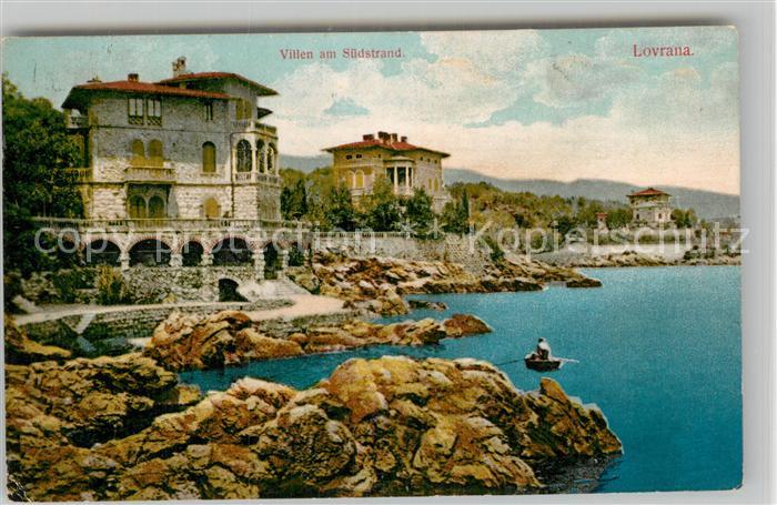 Lovrana Villen am Suedstrand