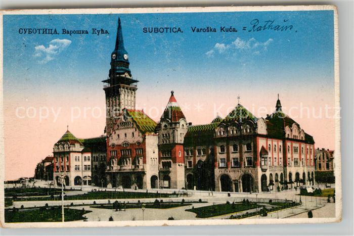 Subotica Rathaus