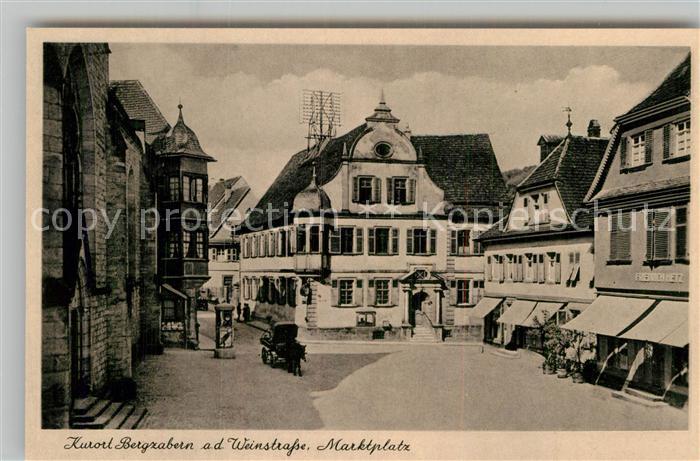 Bad Bergzabern Marktplatz