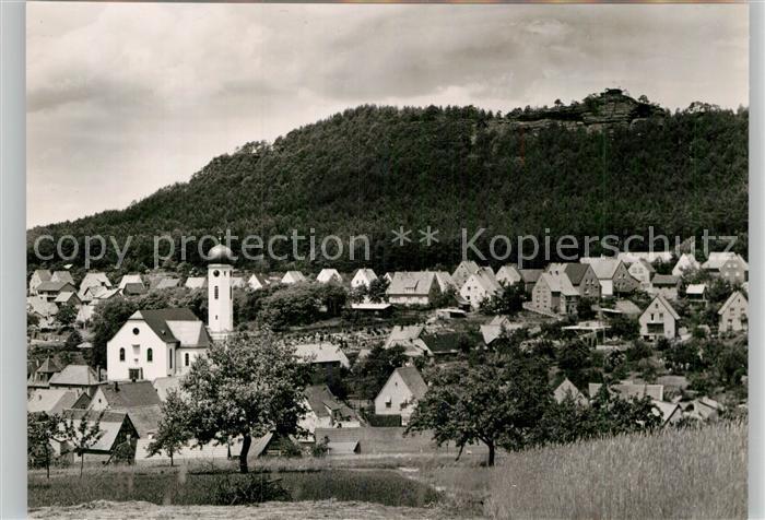 Busenberg Pfalz Ortsansicht Kirche