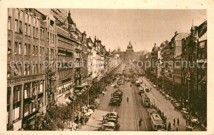 Praha Prahy Prague Vaclavske namesti