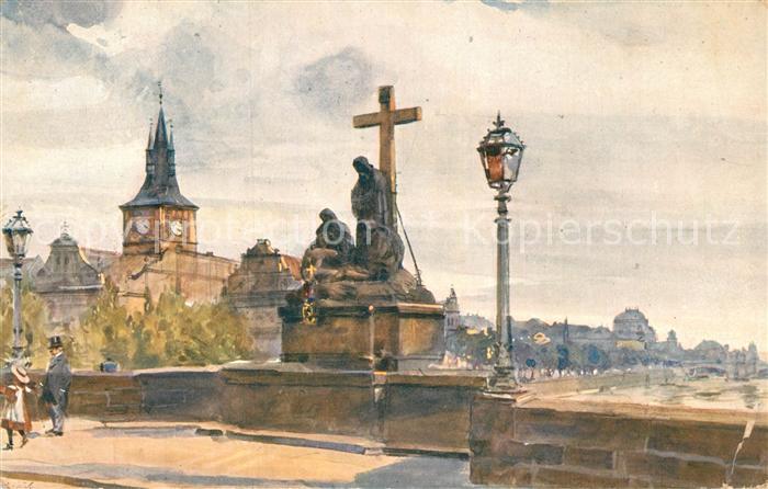 Prag Prahy Prague Karlsbruecke