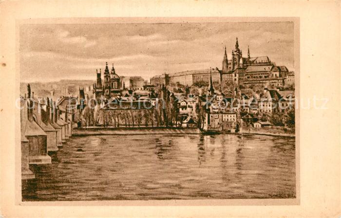 Praha Prahy Prague Schloss