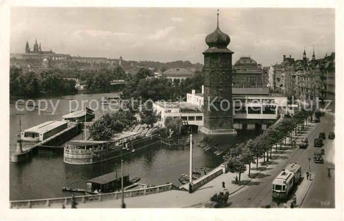 Praha Prahy Prague Hradschin mit Maneshaus
