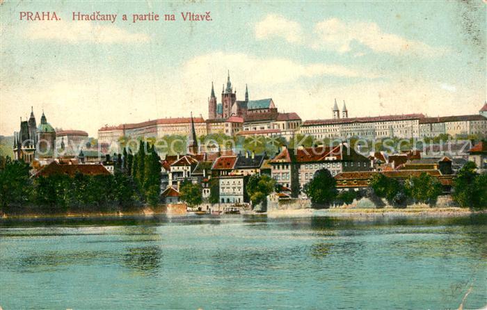 Prag Prahy Prague Hradcany a partie na Vitave