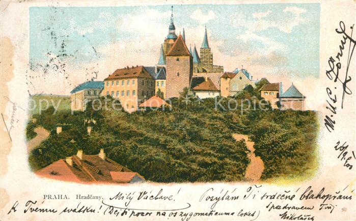 Praha Prahy Prague Hradcany