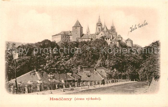 Prag Prahy Prague Hradcany strana vychodni