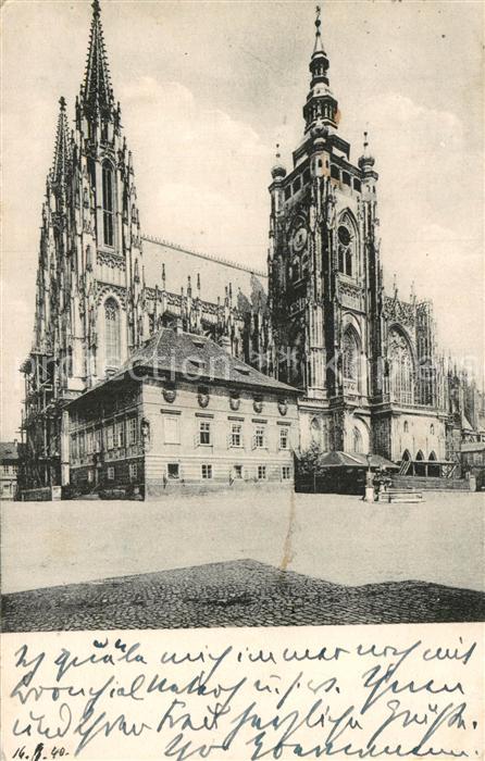 Prag Prahy Prague St Veits Dom
