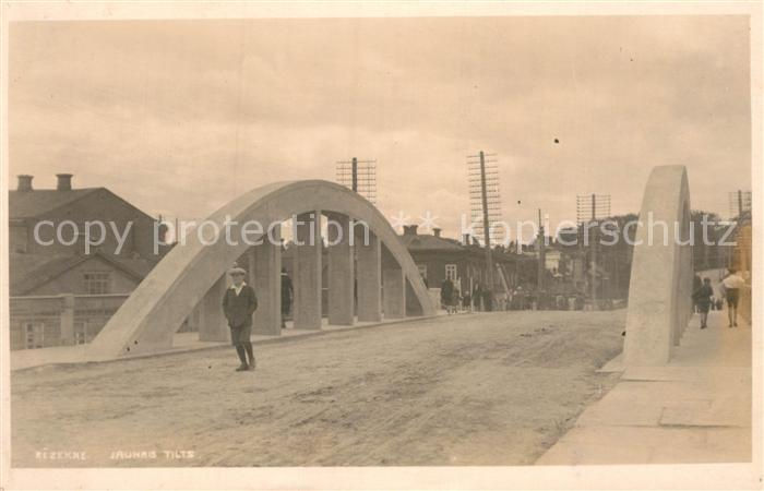 Lettland Latvia Rezekne Bruecke