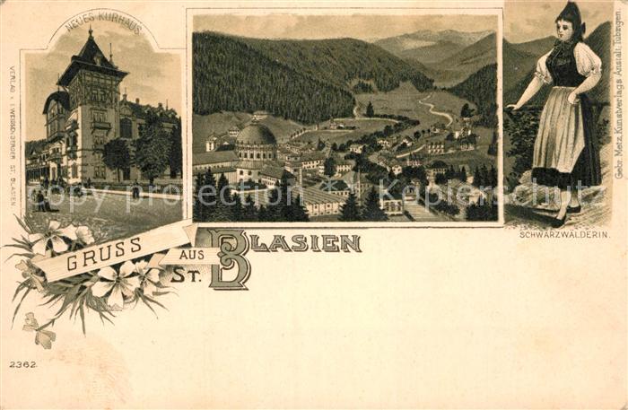 Blasien St Tracht Panorama