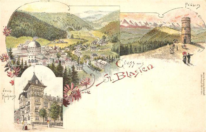 Blasien St Kurhaus Panorama