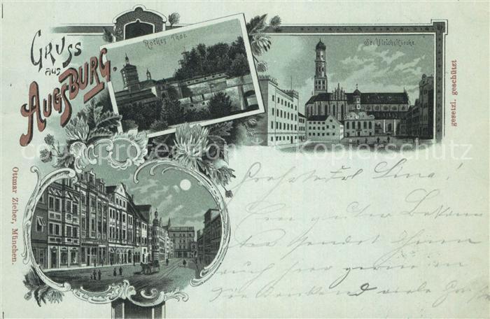 Augsburg Rotes Tor Ulrichskirche