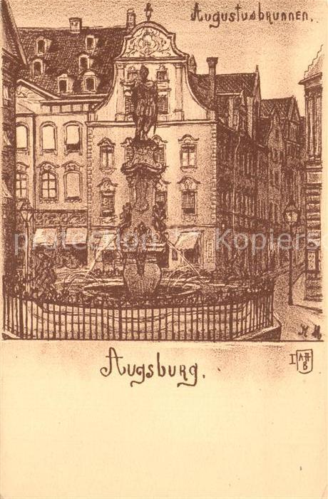 Augsburg Augustusbrunnen