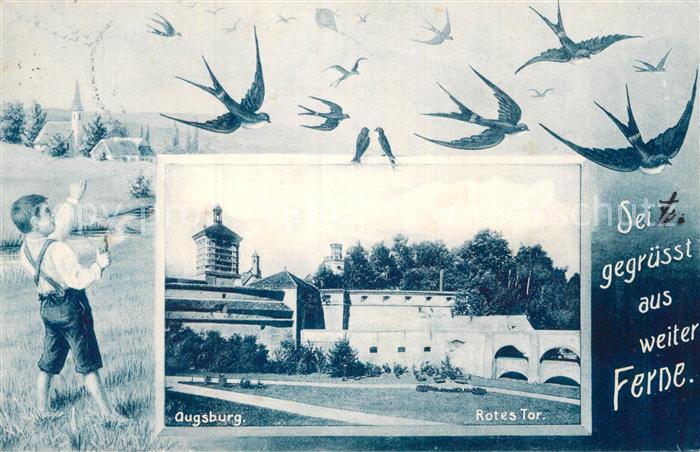Augsburg Rotes Tor Schwalben Junge