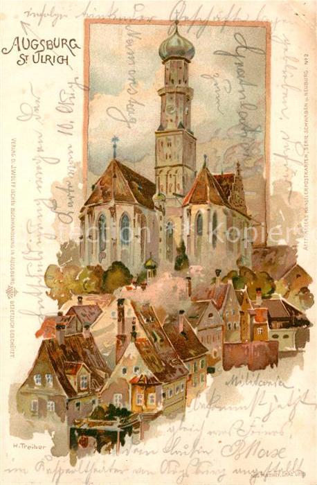 Augsburg Sankt Ulrich Kuenstler Treiber