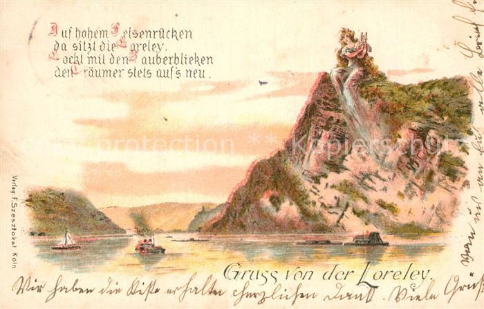 Loreley Lorelei Fels Schiffe
