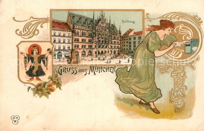 Muenchen Bayern Rathaus