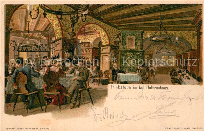 Muenchen Bayern Trinkstube Koenigliches Hofbraeuhaus