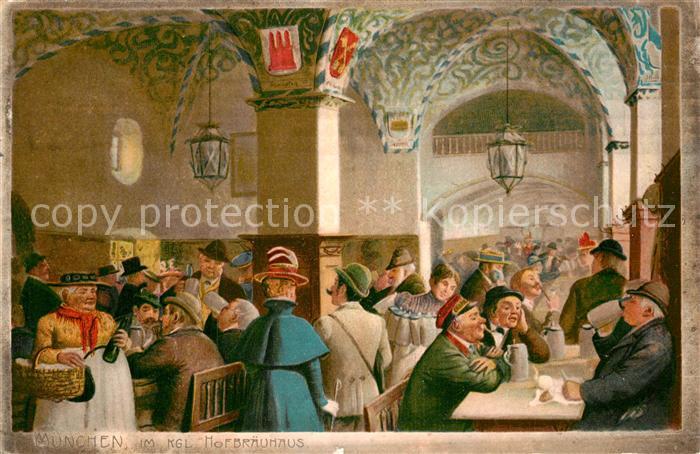 Muenchen Bayern Koenigliches Hofbraeuhaus