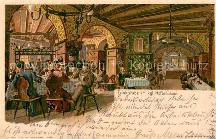 Muenchen Bayern Trinkstube Koenigliches Hofbraeuhaus