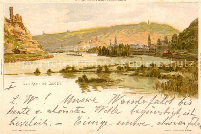 Bingen Rhein Rhein