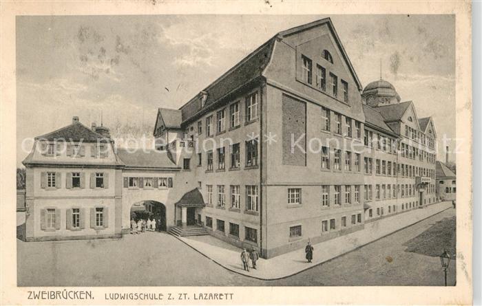 Zweibruecken Ludwigschule Lazarett