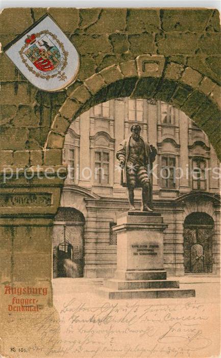 Augsburg Fuggerdenkmal