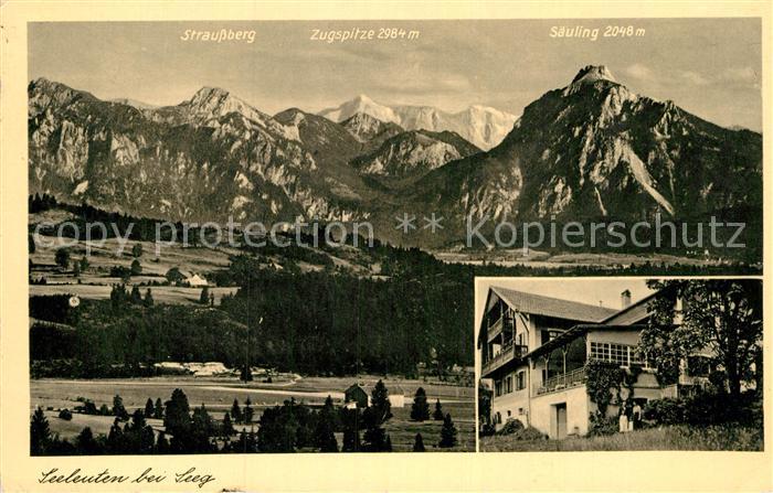 Seeg Seeleuten Straussberg Zugspitze Saeuling